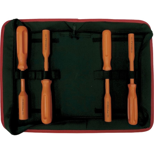 Ega Master SET OF 4 SOCKET SCREWDRIVERS (10 - 17 MM) 1000 V 74691 - main